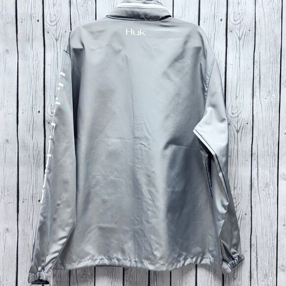 NWT Men’s Huk Performance Breaker Fishing Jacket Size X-Large - Picture 2 of 5